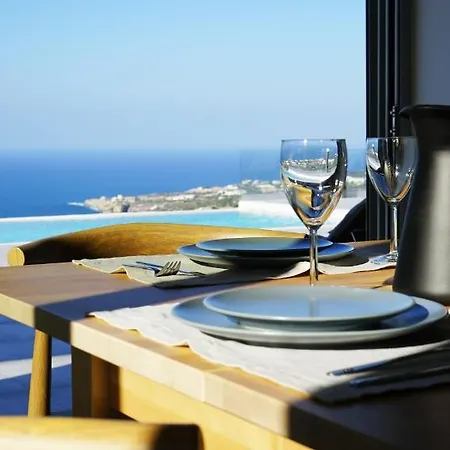 Eva East, With Infinity Pool & And Panoramic Sea View Gerani Chanion